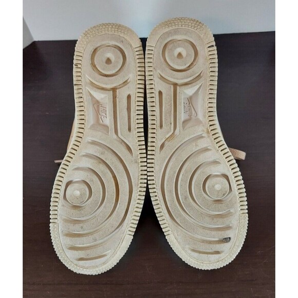 Nike Womens Air Force 1 Sage Low Sneakers Shoes Pink AR5339-201 Suede Lace Up 7 - Picture 7 of 8